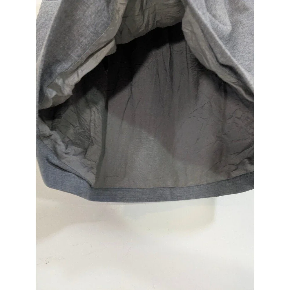 J. Crew Gray Pull On Stretch Waist Wool Blend Sidewalk Skirt - Size 10 Womens